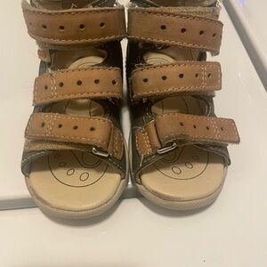 High top orthopedic sandal